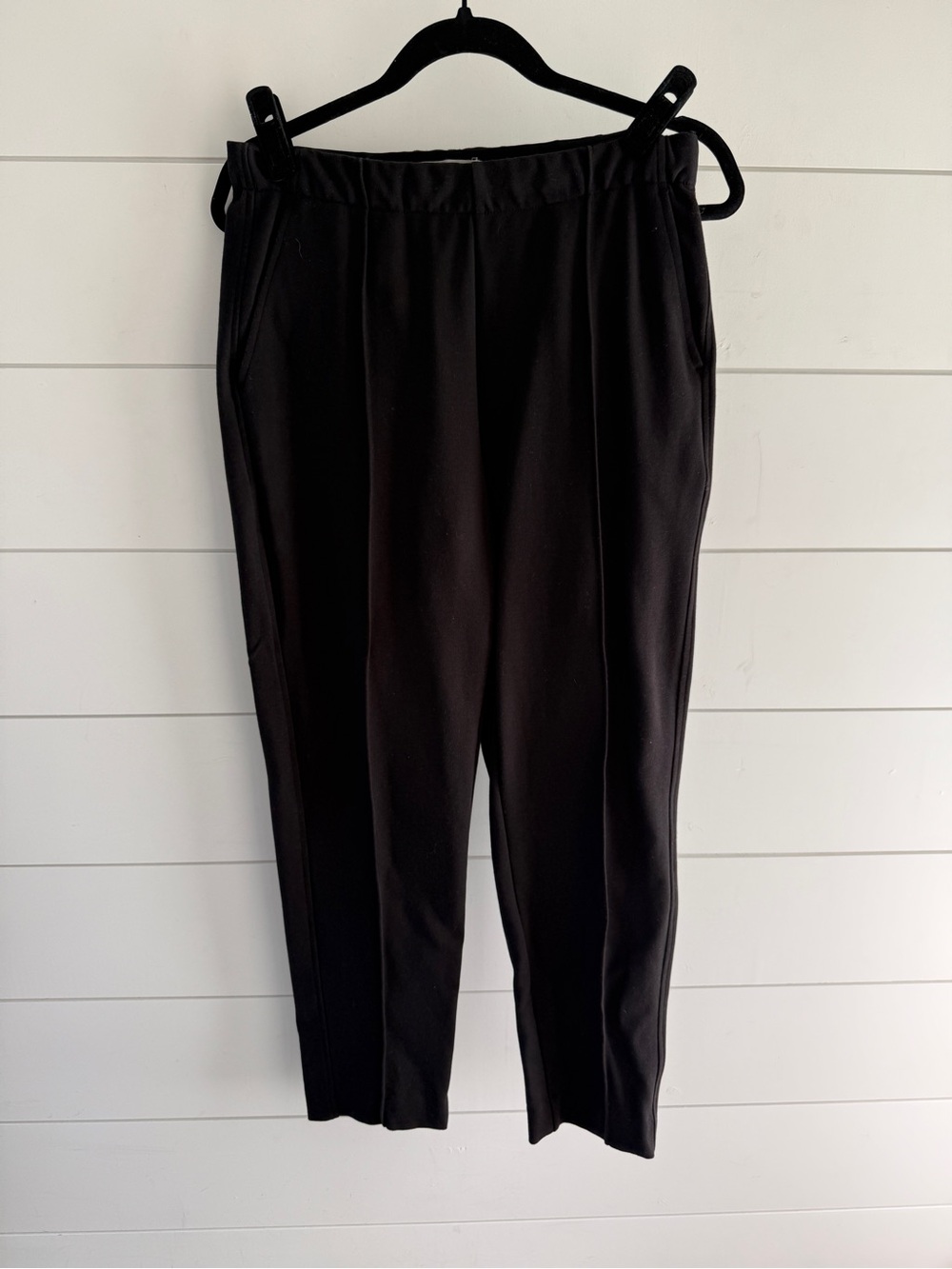 Everlane Black Stretch Ponte Pants
